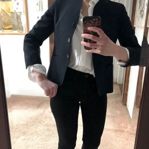 Vintage Navy Blazer